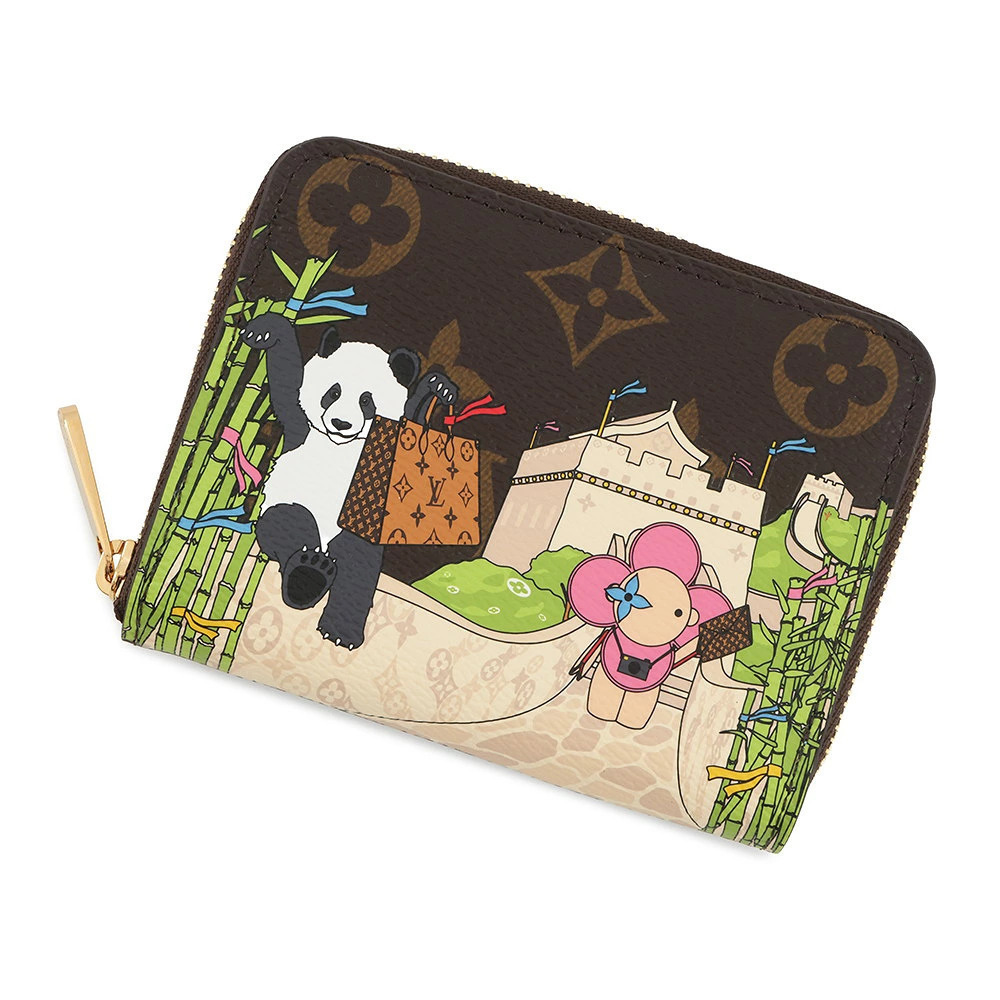 Louis Vuitton Monogram Vivienne Zippy Coin Wall of WALLET